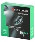 BET SLUMBUR ENJOY Full-Frequency Real Noise Reduction Earplugs