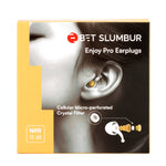 BET SLUMBUR ENJOY Pro Full-Frequency Real Noise Reduction Earplugs